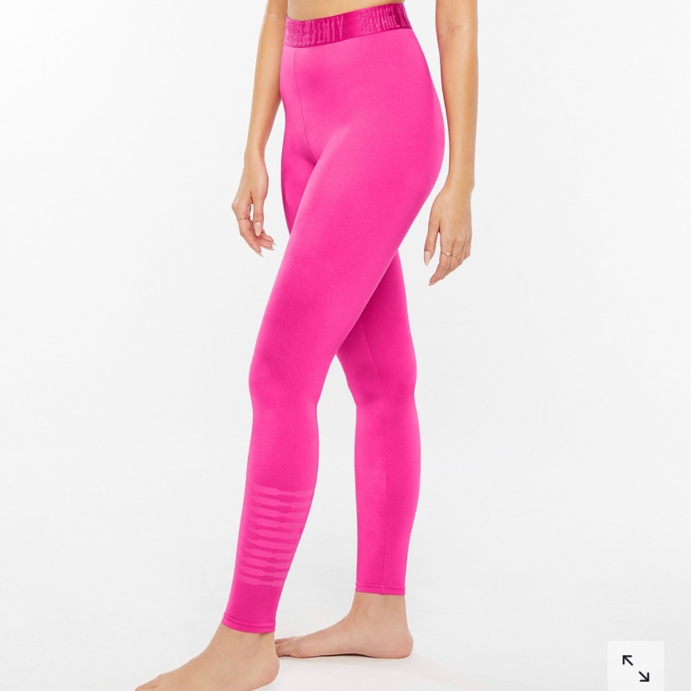 SAVAGE FENTY FOREVER SAVAGE LEGGINGS - PINK FURY WOMEN SIZE XL (NEW WITH TAGS) - Picture 1 of 5